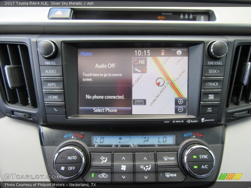 Silver Sky Metallic / Ash 2017 Toyota RAV4 XLE