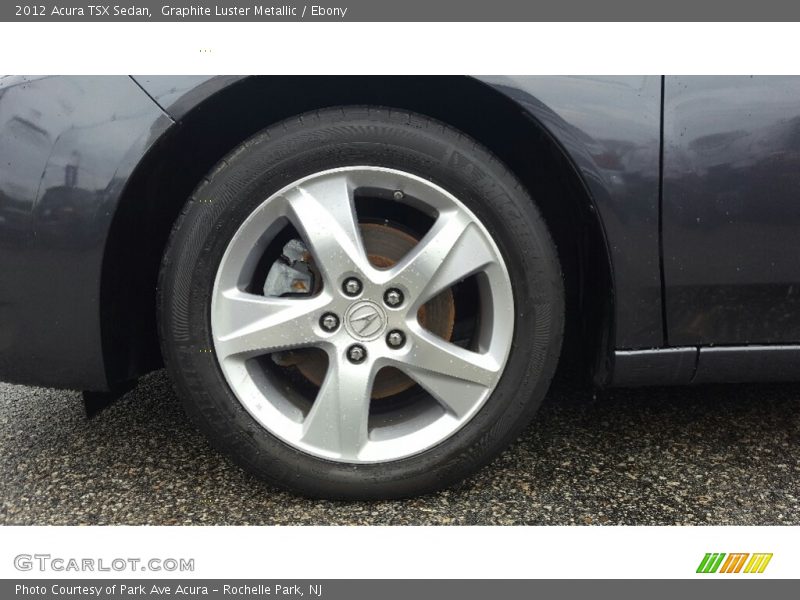 Graphite Luster Metallic / Ebony 2012 Acura TSX Sedan