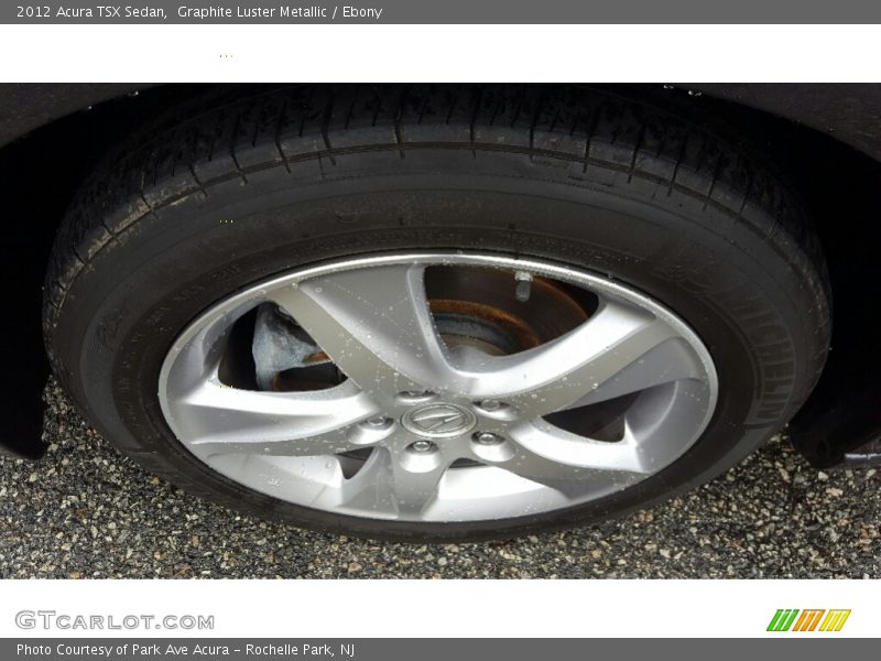 Graphite Luster Metallic / Ebony 2012 Acura TSX Sedan