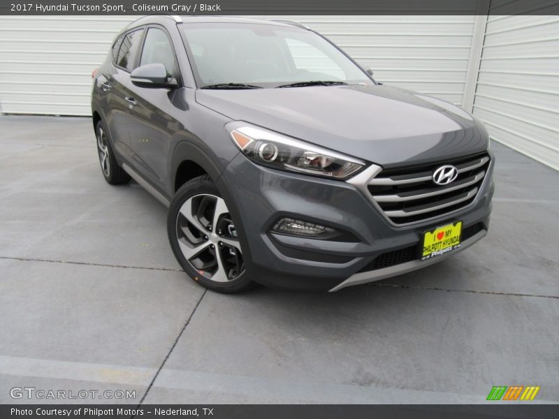 Coliseum Gray / Black 2017 Hyundai Tucson Sport