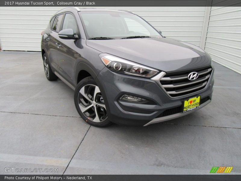 Coliseum Gray / Black 2017 Hyundai Tucson Sport