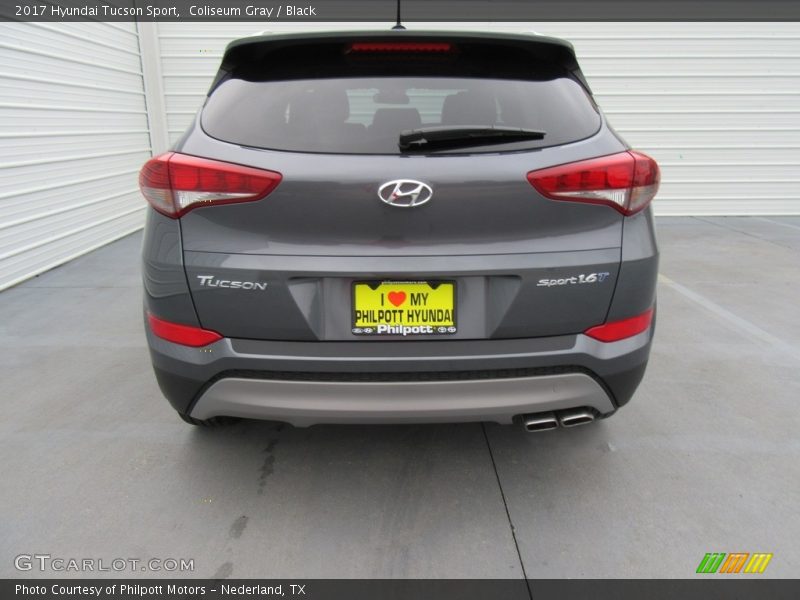 Coliseum Gray / Black 2017 Hyundai Tucson Sport