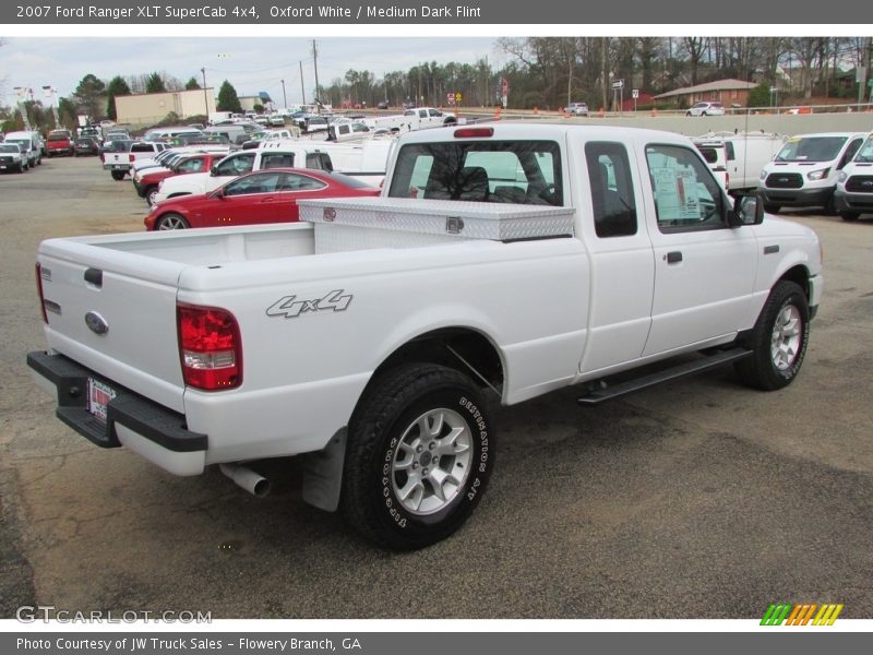 Oxford White / Medium Dark Flint 2007 Ford Ranger XLT SuperCab 4x4