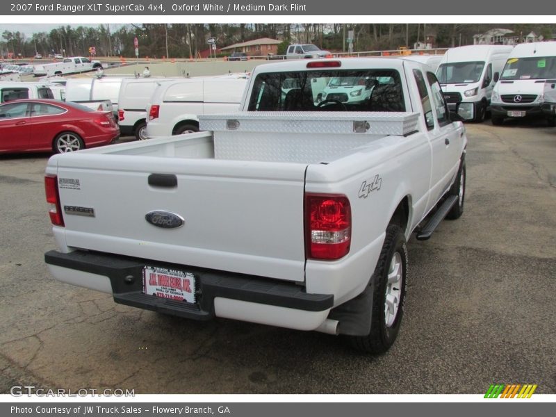 Oxford White / Medium Dark Flint 2007 Ford Ranger XLT SuperCab 4x4