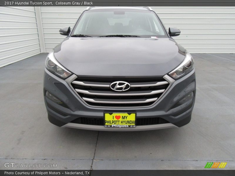 Coliseum Gray / Black 2017 Hyundai Tucson Sport