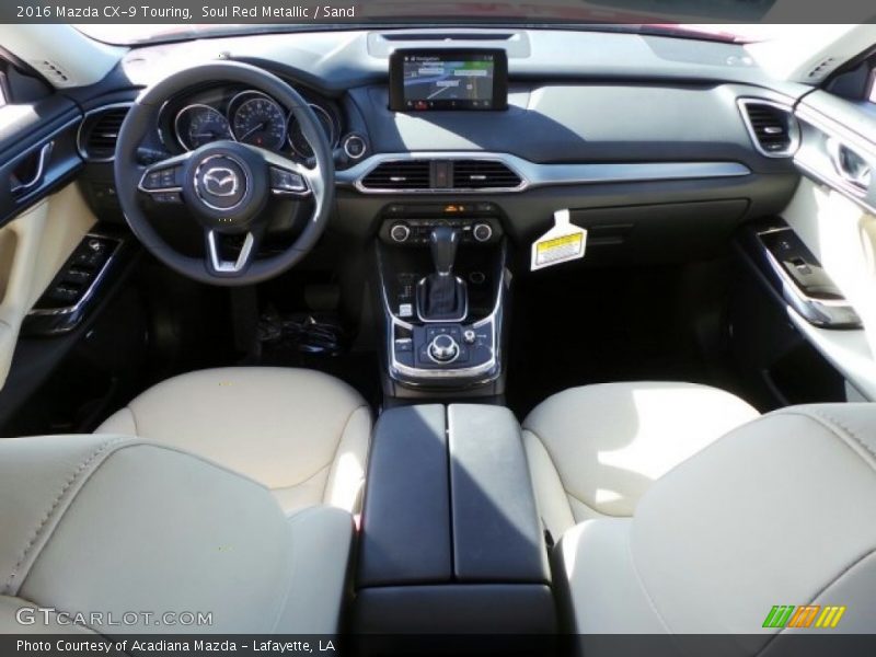 Soul Red Metallic / Sand 2016 Mazda CX-9 Touring