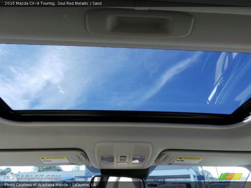 Soul Red Metallic / Sand 2016 Mazda CX-9 Touring