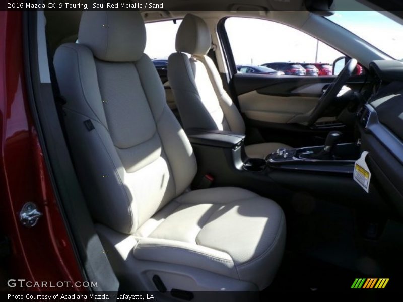 Soul Red Metallic / Sand 2016 Mazda CX-9 Touring