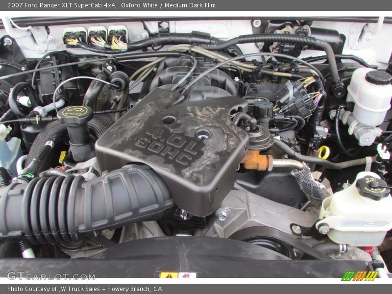 Oxford White / Medium Dark Flint 2007 Ford Ranger XLT SuperCab 4x4