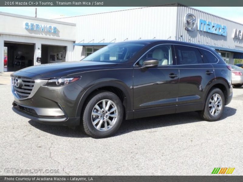 Titanium Flash Mica / Sand 2016 Mazda CX-9 Touring