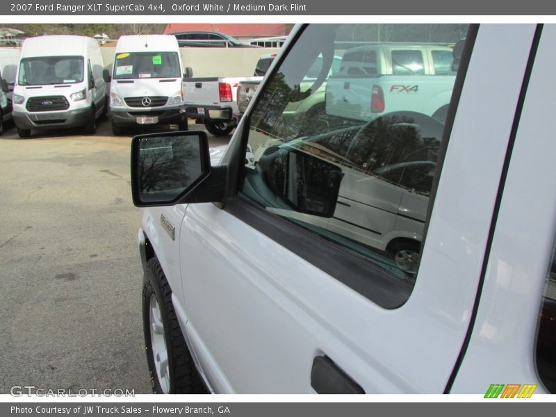 Oxford White / Medium Dark Flint 2007 Ford Ranger XLT SuperCab 4x4