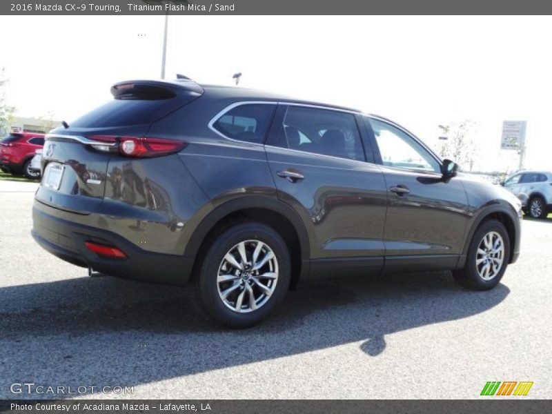 Titanium Flash Mica / Sand 2016 Mazda CX-9 Touring