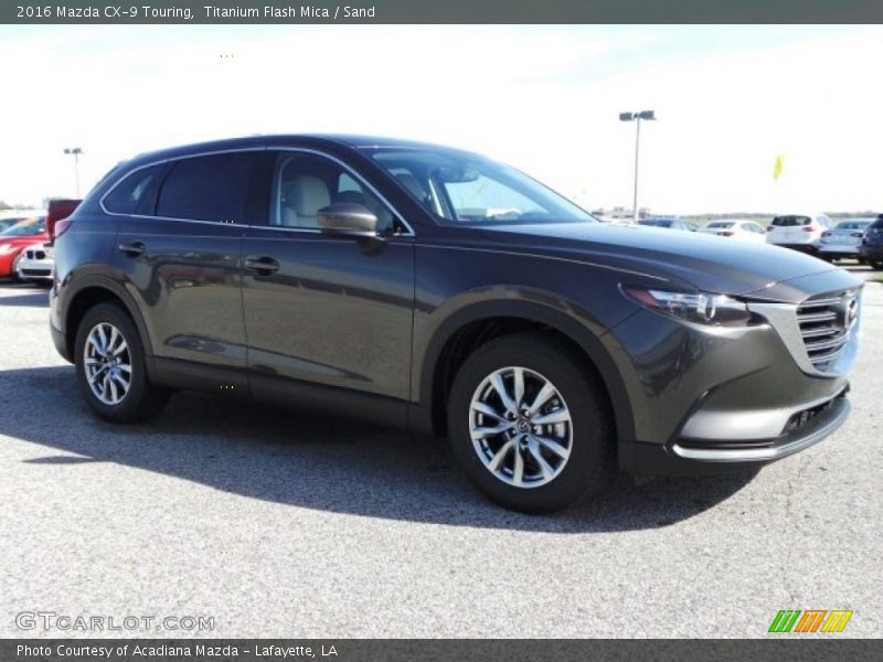 Titanium Flash Mica / Sand 2016 Mazda CX-9 Touring