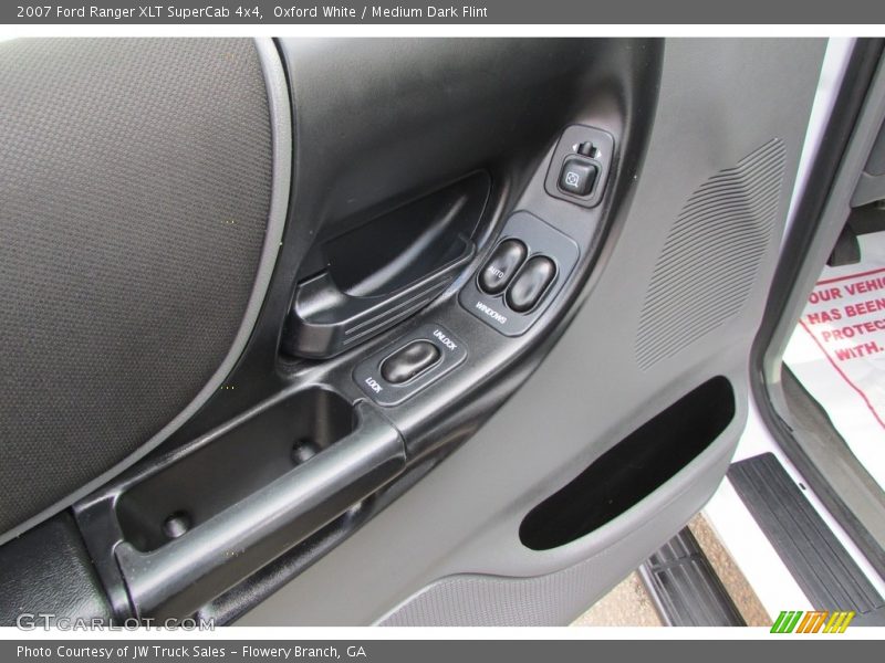 Oxford White / Medium Dark Flint 2007 Ford Ranger XLT SuperCab 4x4