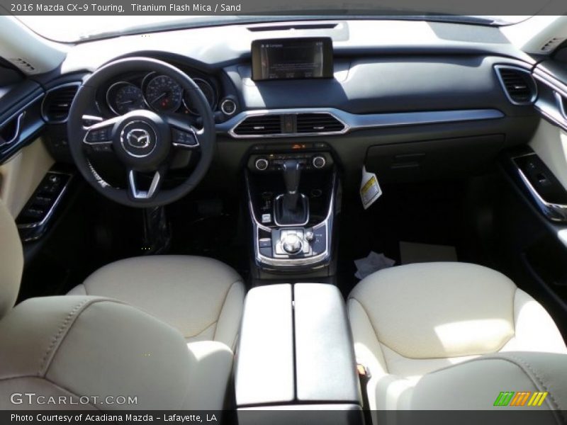 Titanium Flash Mica / Sand 2016 Mazda CX-9 Touring