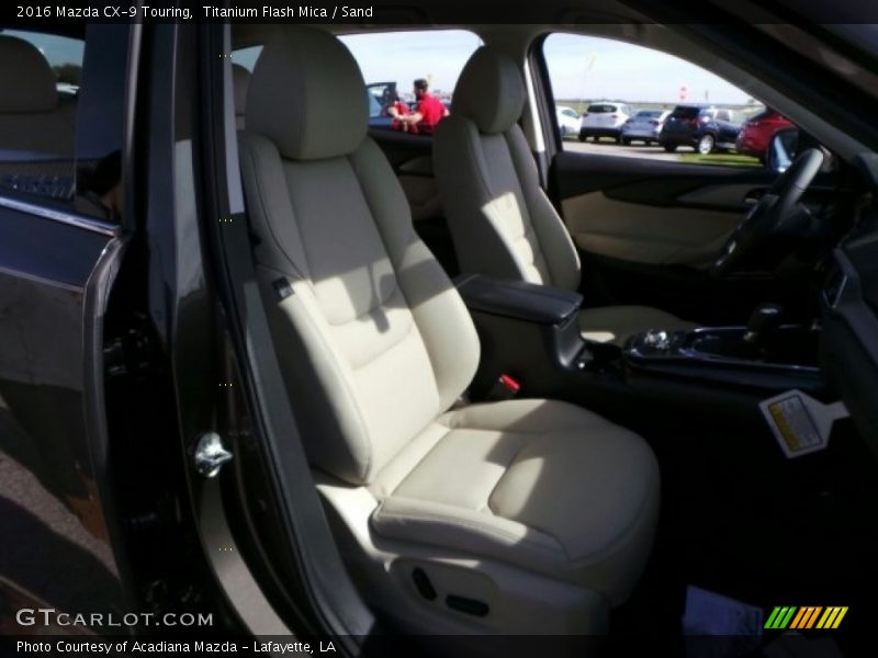 Titanium Flash Mica / Sand 2016 Mazda CX-9 Touring
