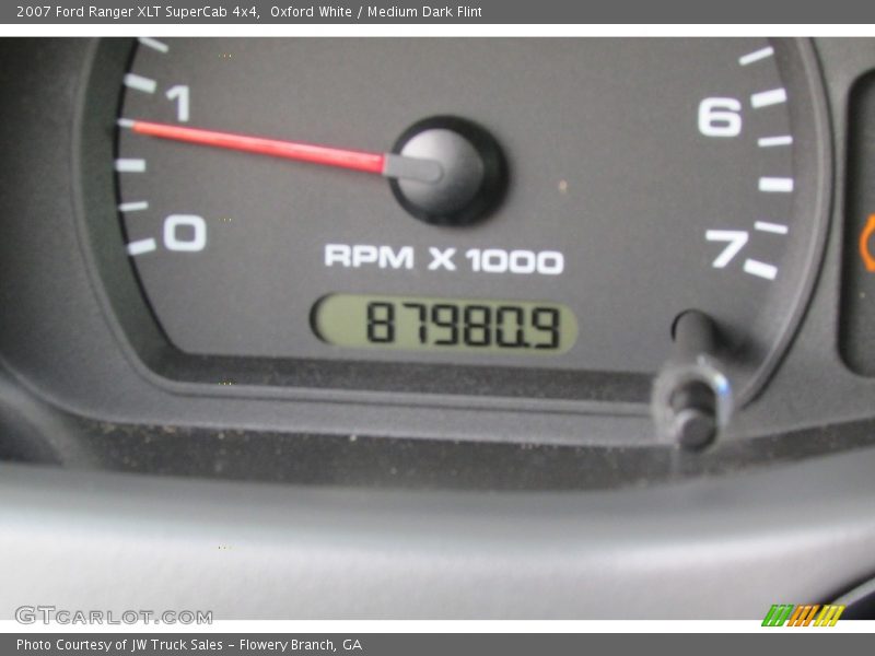 Oxford White / Medium Dark Flint 2007 Ford Ranger XLT SuperCab 4x4