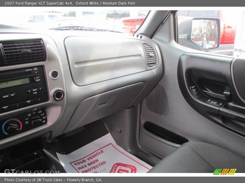 Oxford White / Medium Dark Flint 2007 Ford Ranger XLT SuperCab 4x4