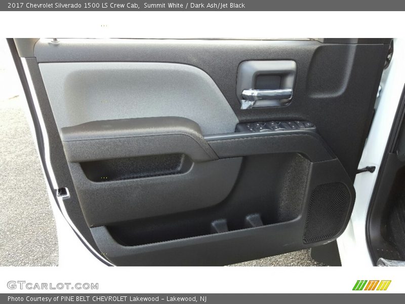 Summit White / Dark Ash/Jet Black 2017 Chevrolet Silverado 1500 LS Crew Cab