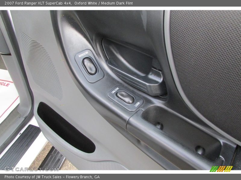 Oxford White / Medium Dark Flint 2007 Ford Ranger XLT SuperCab 4x4