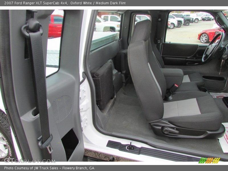 Oxford White / Medium Dark Flint 2007 Ford Ranger XLT SuperCab 4x4