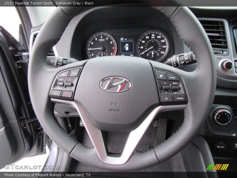  2017 Tucson Sport Steering Wheel