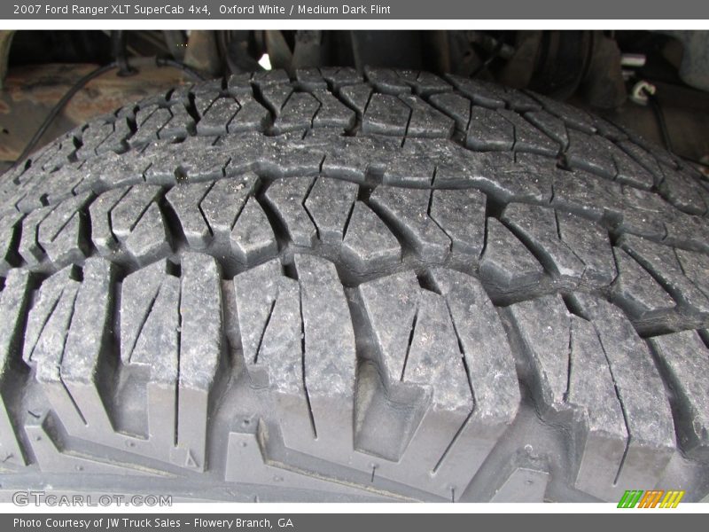 Oxford White / Medium Dark Flint 2007 Ford Ranger XLT SuperCab 4x4