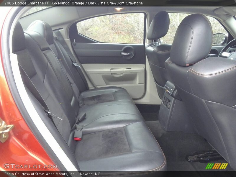 Go Mango! Orange / Dark Slate Gray/Light Graystone 2006 Dodge Charger R/T
