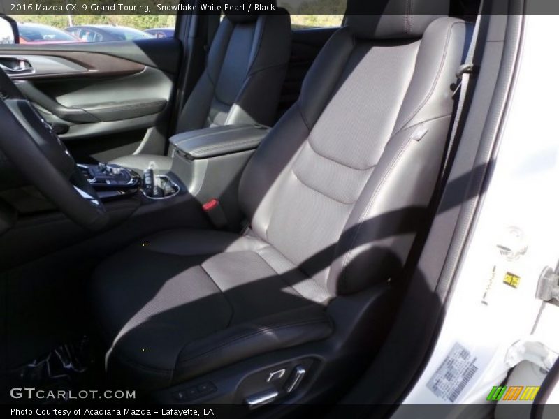 Snowflake White Pearl / Black 2016 Mazda CX-9 Grand Touring