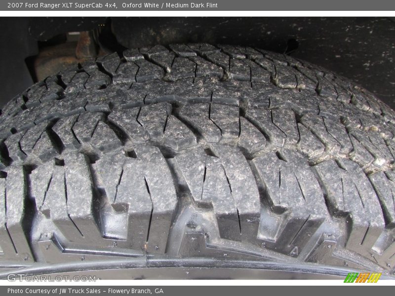 Oxford White / Medium Dark Flint 2007 Ford Ranger XLT SuperCab 4x4