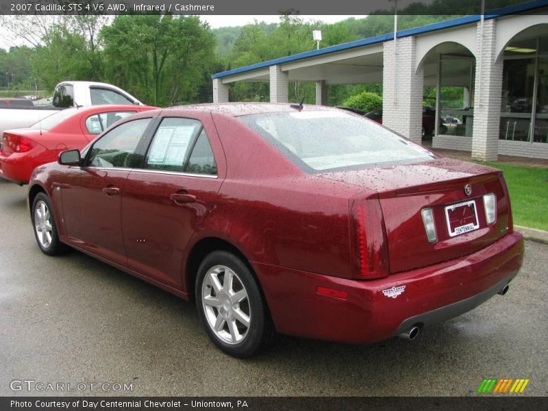 Infrared / Cashmere 2007 Cadillac STS 4 V6 AWD