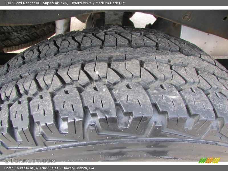 Oxford White / Medium Dark Flint 2007 Ford Ranger XLT SuperCab 4x4