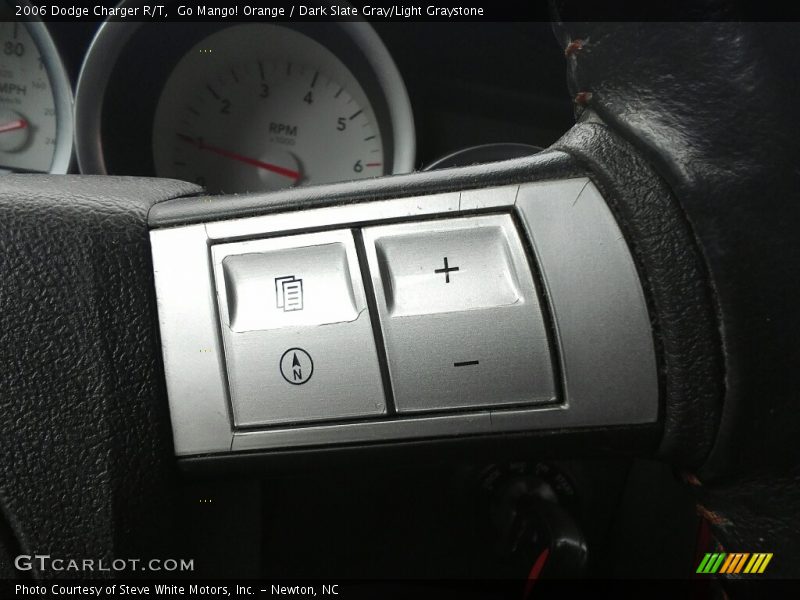 Go Mango! Orange / Dark Slate Gray/Light Graystone 2006 Dodge Charger R/T