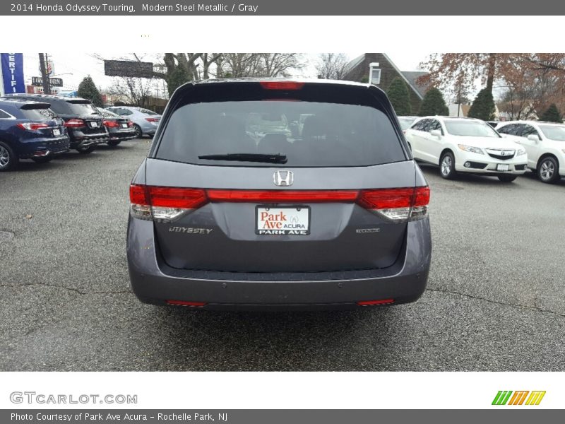Modern Steel Metallic / Gray 2014 Honda Odyssey Touring