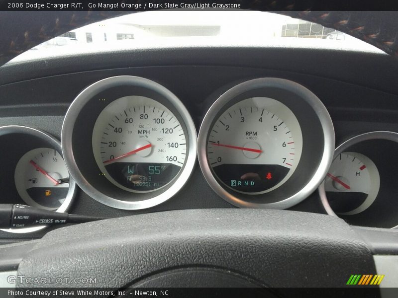 Go Mango! Orange / Dark Slate Gray/Light Graystone 2006 Dodge Charger R/T