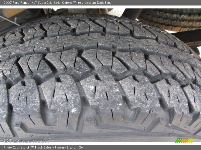 Oxford White / Medium Dark Flint 2007 Ford Ranger XLT SuperCab 4x4