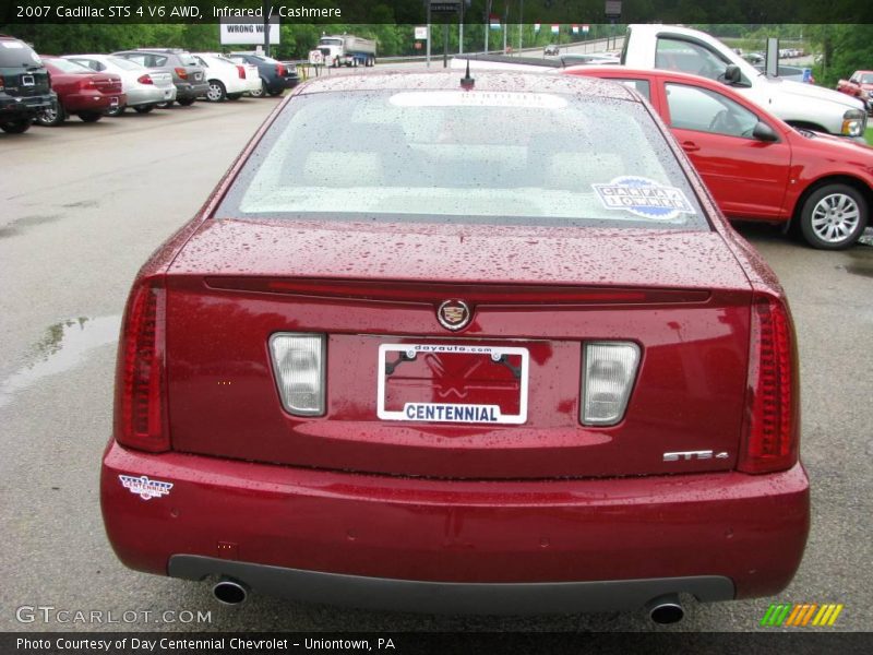 Infrared / Cashmere 2007 Cadillac STS 4 V6 AWD