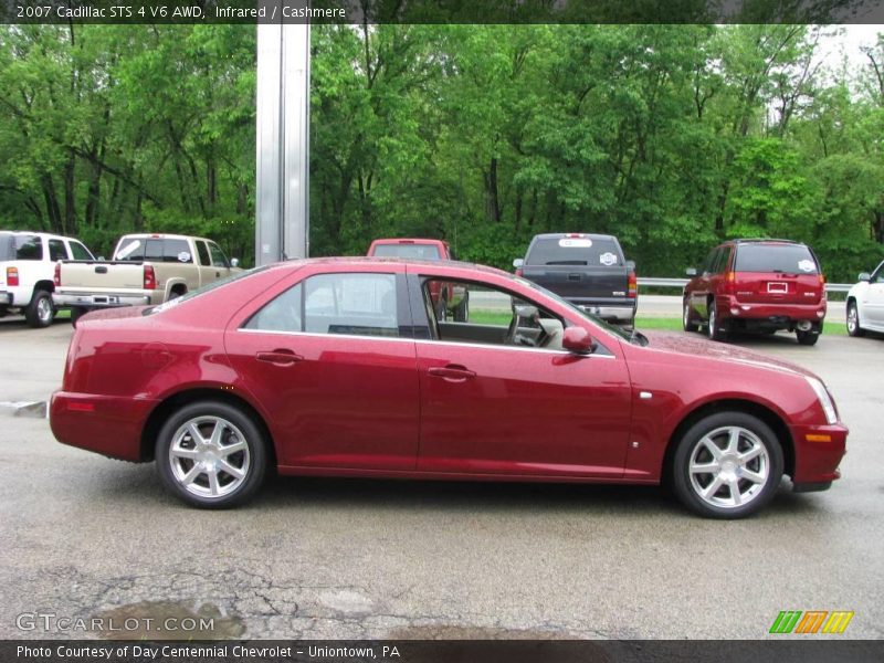 Infrared / Cashmere 2007 Cadillac STS 4 V6 AWD