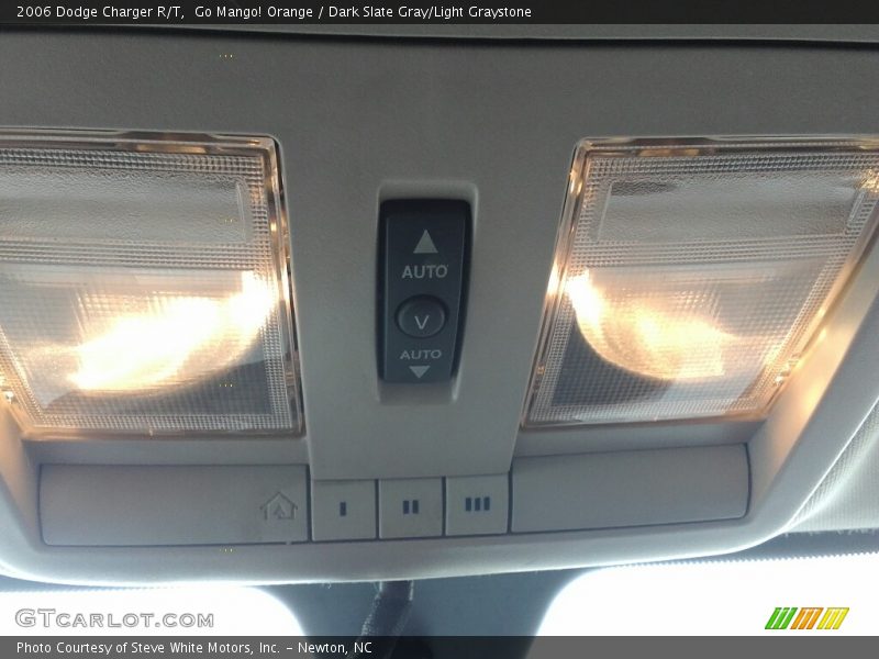Go Mango! Orange / Dark Slate Gray/Light Graystone 2006 Dodge Charger R/T