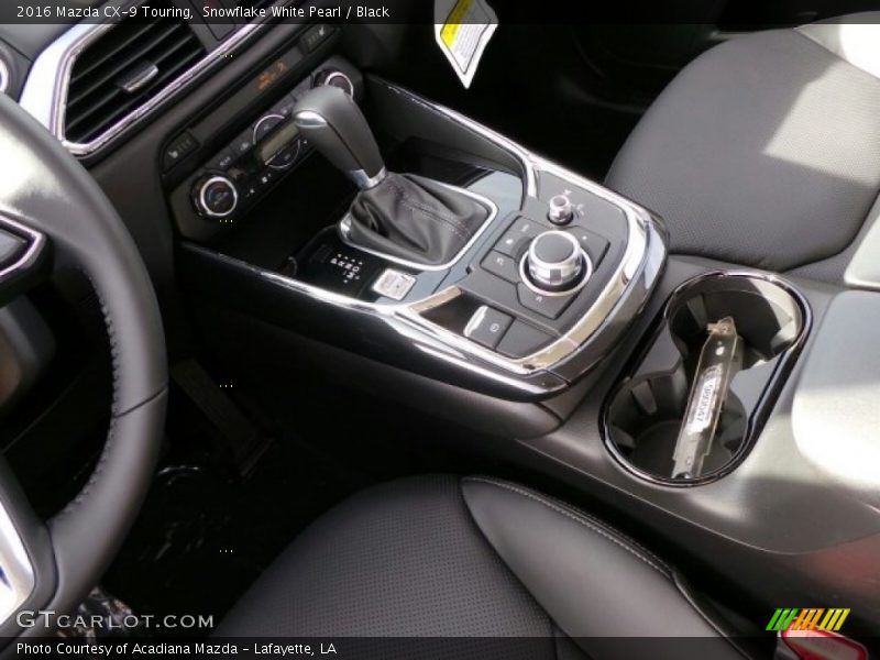 Snowflake White Pearl / Black 2016 Mazda CX-9 Touring