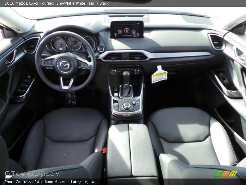Snowflake White Pearl / Black 2016 Mazda CX-9 Touring
