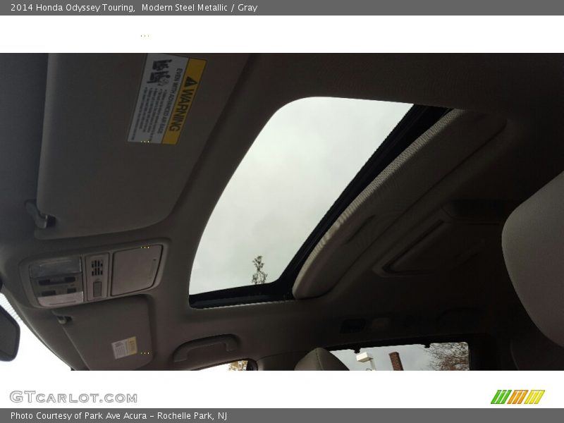 Modern Steel Metallic / Gray 2014 Honda Odyssey Touring