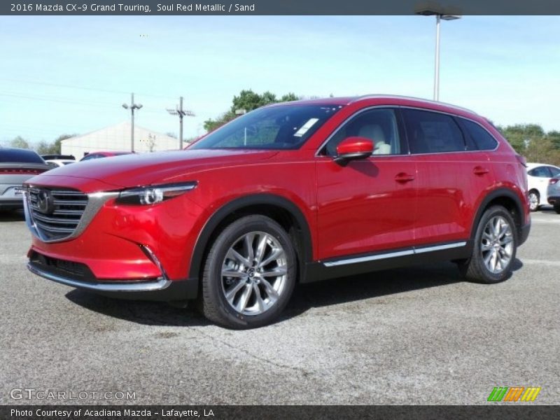 Front 3/4 View of 2016 CX-9 Grand Touring