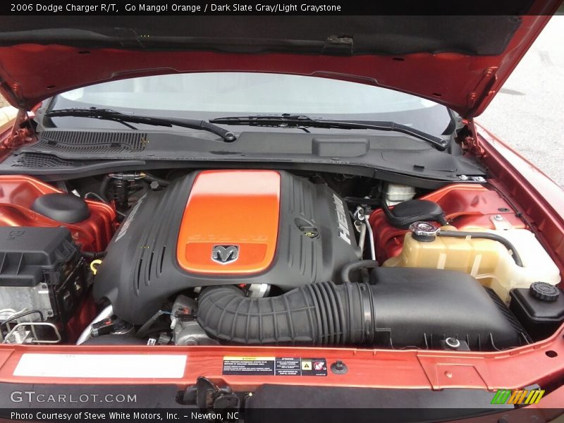 Go Mango! Orange / Dark Slate Gray/Light Graystone 2006 Dodge Charger R/T