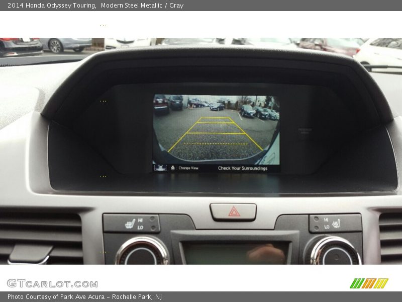 Modern Steel Metallic / Gray 2014 Honda Odyssey Touring