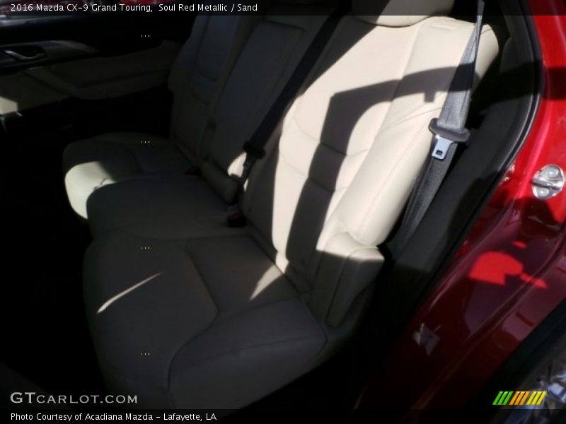 Soul Red Metallic / Sand 2016 Mazda CX-9 Grand Touring