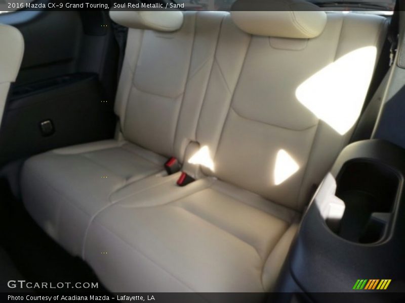 Rear Seat of 2016 CX-9 Grand Touring