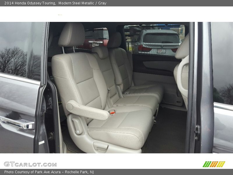 Modern Steel Metallic / Gray 2014 Honda Odyssey Touring