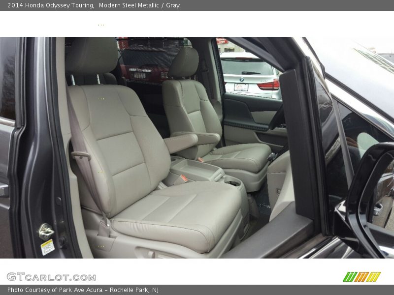 Modern Steel Metallic / Gray 2014 Honda Odyssey Touring