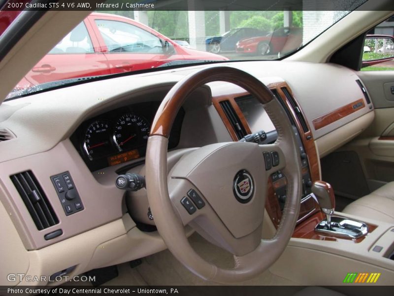 Infrared / Cashmere 2007 Cadillac STS 4 V6 AWD